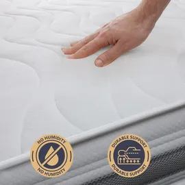 The White Stone Matratze 120 x 200 cm H3 Waterfoam 25 cm