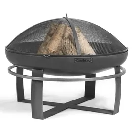 Cook King Feuerschale VIKING Ø 100 cm Schwarz