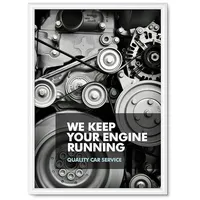 Showdown Displays Klapprahmen 25 mm - 50x70cm - Weiss