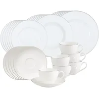 Villeroy & Boch Anmut Platinum No.1 Kombiservice 30-tlg. weiß