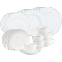 Villeroy & Boch Anmut Platinum No.1 Kombiservice 30-tlg. weiß