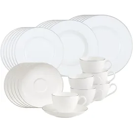 Villeroy & Boch Anmut Platinum No.1 Kombiservice 30-tlg. weiß