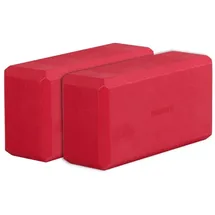 Yogistar Yogablock Basic - 2er-set Rot