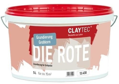 CLAYTEC Grundierung DIE ROTE - 5 l Eimer