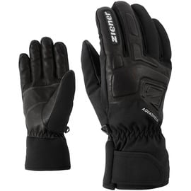 Ziener Glyxus AS® Glove Ski Alpine (winddicht, wasserdicht atmungsaktiv, black, 9