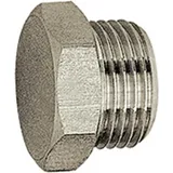 Riegler Verschlussschraube »value line«, G 1/8, SW 14, Messing vernickelt