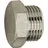 Riegler Verschlussschraube »value line«, G 1/8, SW 14, Messing vernickelt