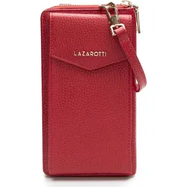 Lazarotti Bologna Leather Handytasche Leder 11 cm red-2