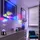 ETC Shop Tischleuchte Tischlampe Kinderlampe mit bunten Motiven, Projektionslicht, schwarz, LED 4 W, DxH 10x10,5 cm, 2er