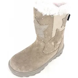 superfit Mädchen Flavia Warm Gefütterte Gore-tex Schneestiefel, Beige 26