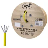 PNI Ftp Cat7 Netzwerkkabel 305 M - Yellow