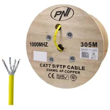 PNI Ftp Cat7 Netzwerkkabel 305 M - Yellow