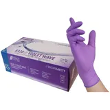 NITRAS® unisex Einmalhandschuhe VIOLET WAVE lila Größe M 100 St.