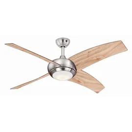 AireRyder Borealis 122 cm Deckenventilator kiefer mit Licht inkl. Fernbedienung