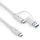 PureLink USB-C auf USB-A Adapter 0,5 m Weiß