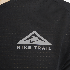 Nike Dri-Fit Trail Laufshirt Herren schwarz
