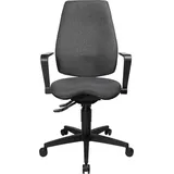 TOPSTAR Drehstuhl SITNESS BASIC, Grau - mit Armlehnen