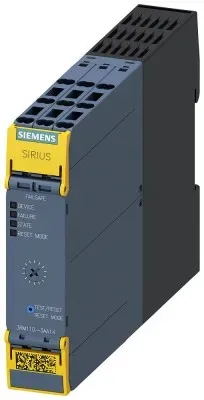 Siemens 3RM1101-3AA14 Direktstarter Failsafe, 0, 1-0, 5 A, AC 110-230 V, Schraub-/Federzuganschluss 3RM11013AA14