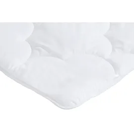 OTTO home Microfaserbettdecke Mondschein, Bettdecke 135x200 cm, 155x220 cm, 200x200 cm, Füllung: Polyester, Bezug: Polyester oder antibakteriellen Microfaser, Bettdecken, Sommer, Winter; allergiker geeignet (Hausstauballergiker) weiß 155 cm x 220 cm