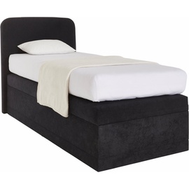 Westfalia Schlafkomfort Boxspringbett, wahlweise mit Bettkasten, schwarz
