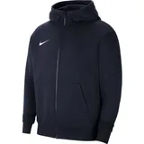 Nike Park 20 Fleece Kapuzenjacke Kinder obsidian/white S 128-137 cm