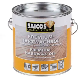 Saicos Premium Hartwachsöl Weißgrundierung 2,5 l