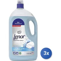 3x Bundle Lenor Weichspüler 4000 Ml. 200 Waschanlagen Brezza Marina