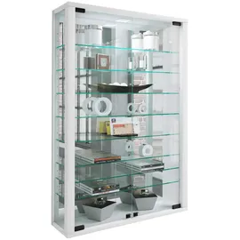 VCM Hängevitrine Vitrosa 59 x 18 x 91,3 cm Weiß