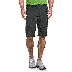 Schöffel Reise-Wanderhose Silvaplana2 kurz (UV-Schutz) schwarz Herren