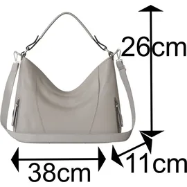 KMISSO 30627 Shopper Veganes Leder Grey
