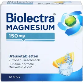 Hermes Arzneimittel Biolectra Magnesium 150 mg Zitrone Brausetabletten