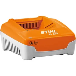 STIHL Schnellladegerät AL 501, hoher Ladestrom, Wandbefestigung, LED-Anzeige, Akku-Kühlung, 230V, für AK, AP, AR L Akkus