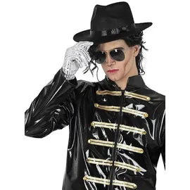 Metamorph Michael Jackson – Accessoire Set für Kinder - Schwarz