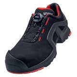 Uvex 6567 6567240 Sicherheitshalbschuh S3 Schuhgröße (EU): 40 Schwarz/Rot 1 Paar