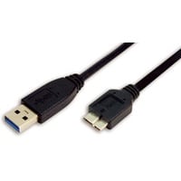 Logilink USB Kabel m USB 3.2 Gen 1 (3.1 Gen 1) USB A Micro-USB B Schwarz