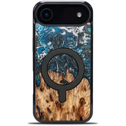 Holzhülle für iPhone Air, Bewood Unique Planets Erde für MagSafe