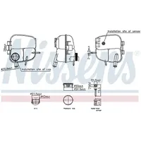 Nissens Ausgleichsbehälter, Kühlmittel 996303