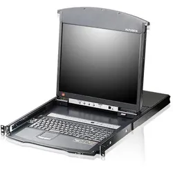 ATEN KL1516AIM, 1920 x 1200 Pixel, Ethernet/LAN, WUXGA, Rack-Einbau, 23,1 W, 1U