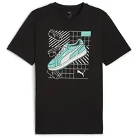 Puma Graphics Sneaker T-Shirt Herren PUMA Black SCHWARZ XL