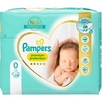Pampers Premium Protection New Baby Größe 0 Windeln bis 3kg Diapers 22 Stück
