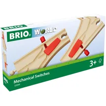 BRIO Mechanisches Weichenpaar (33344)