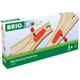 BRIO Mechanisches Weichenpaar (33344)