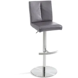 MCA Barhocker Bar be cool Lederoptik Grau