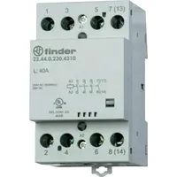 Finder Contactor 40A 3 NO + 1 NC, 230-240vac/dc, Relais