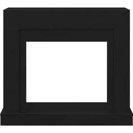 vidaXL Kaminumrandung 100 x 30 x 87,5 cm Schwarz