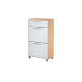 VOSS MÖBEL Duna 61 x 108 x 31 cm mit 1 Schublade / weiß