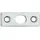 STRENGER Türkantriegel-Schließblech 40 x 15 x 2 mm Edelstahl