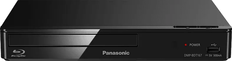 PANASONIC DMP-BDT167 Blu-ray Player Schwarz
