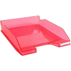 Exacompta 113254D 6x Briefablage COMBO MIDI, Kollektion Linicolor - Himbeerfarben glossy