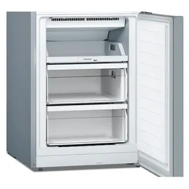 Bosch Serie 2 KGN33NLEB Kühl-Gefrierkombination (282 l, 1760 mm hoch, Edelstahl)